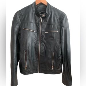 Barney’s Originals Leather jacket size Small
